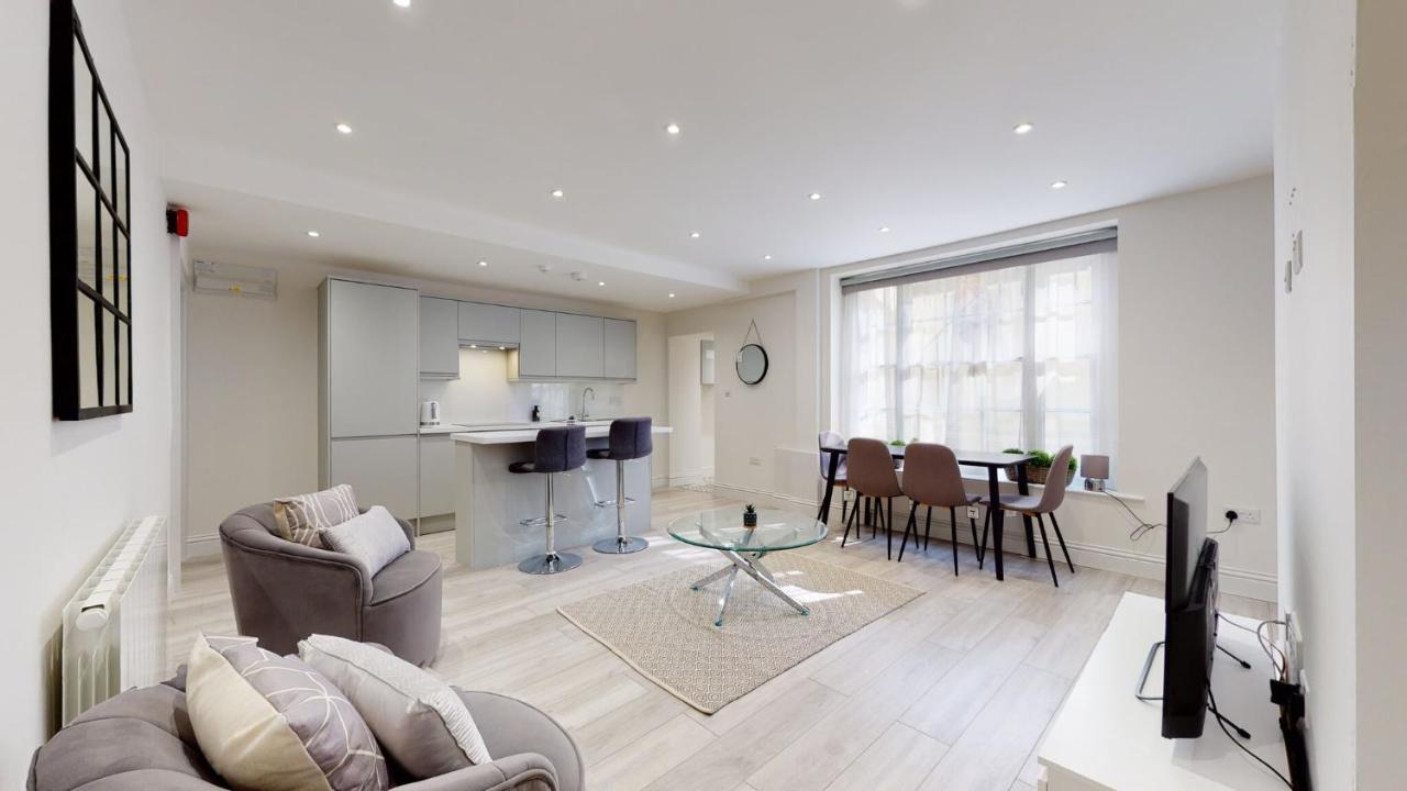 Chic Apartment By Hyde Park London Exteriör bild