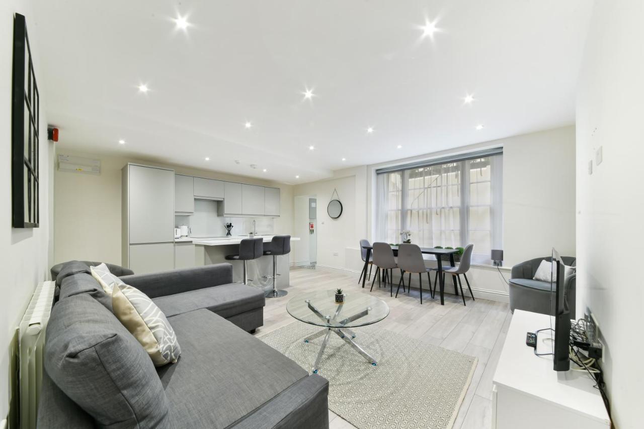 Chic Apartment By Hyde Park London Exteriör bild