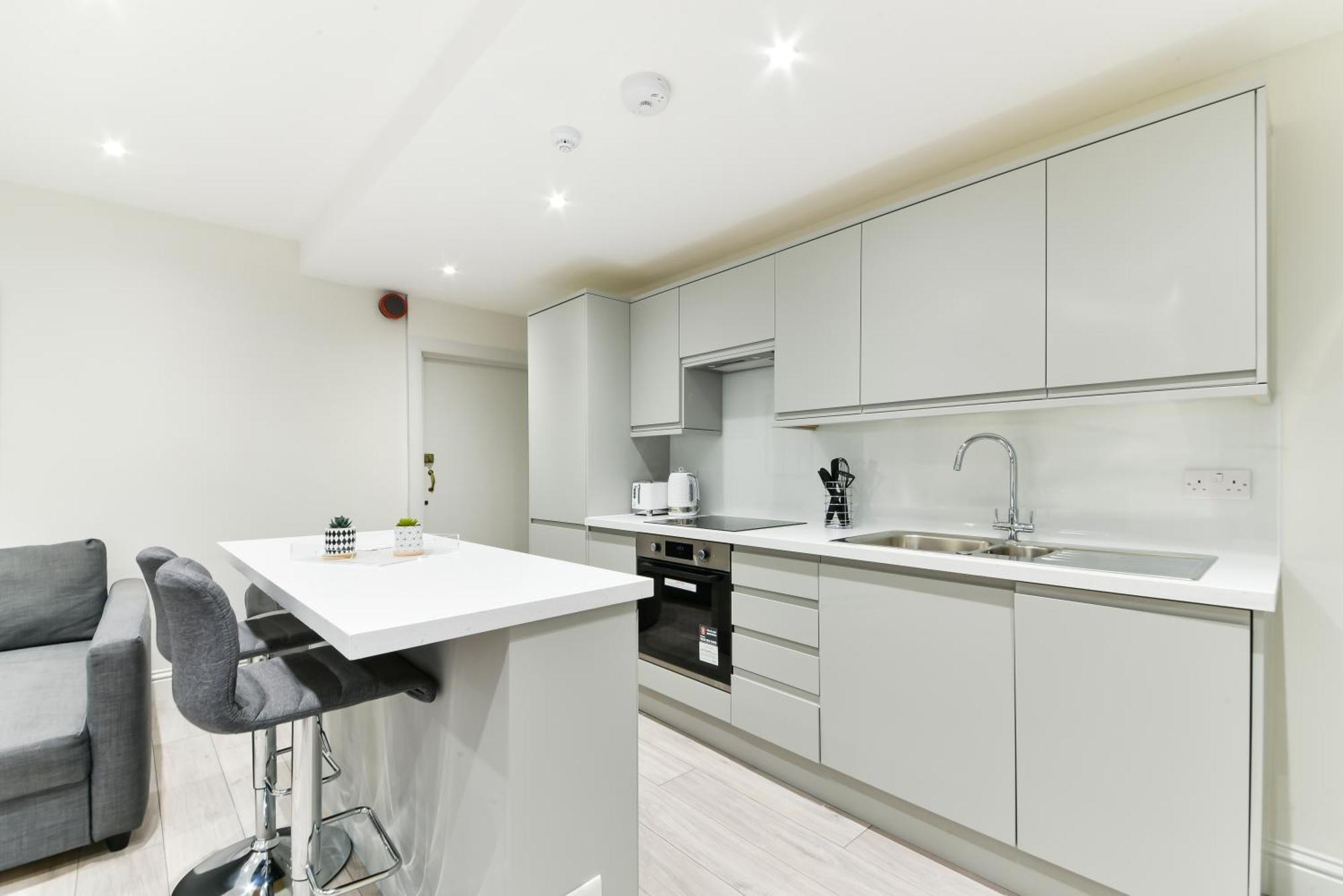 Chic Apartment By Hyde Park London Exteriör bild