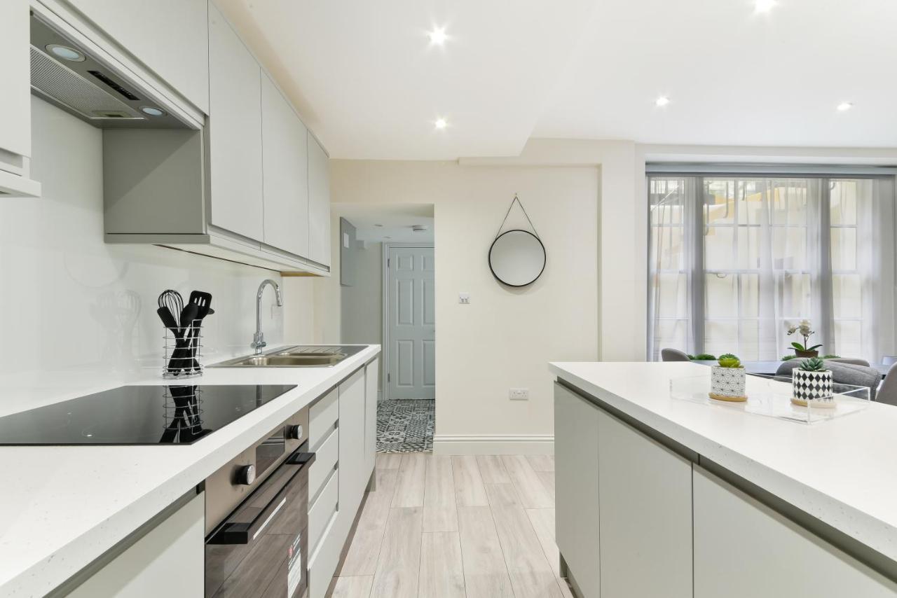 Chic Apartment By Hyde Park London Exteriör bild